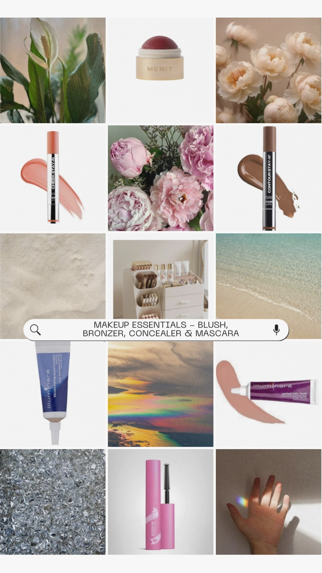 Blush, bronzer, concealer, mascara. & a pretty, beige organizer for it all!

#cleanaesthetic#makeup

#LTKBeauty #LTKHome