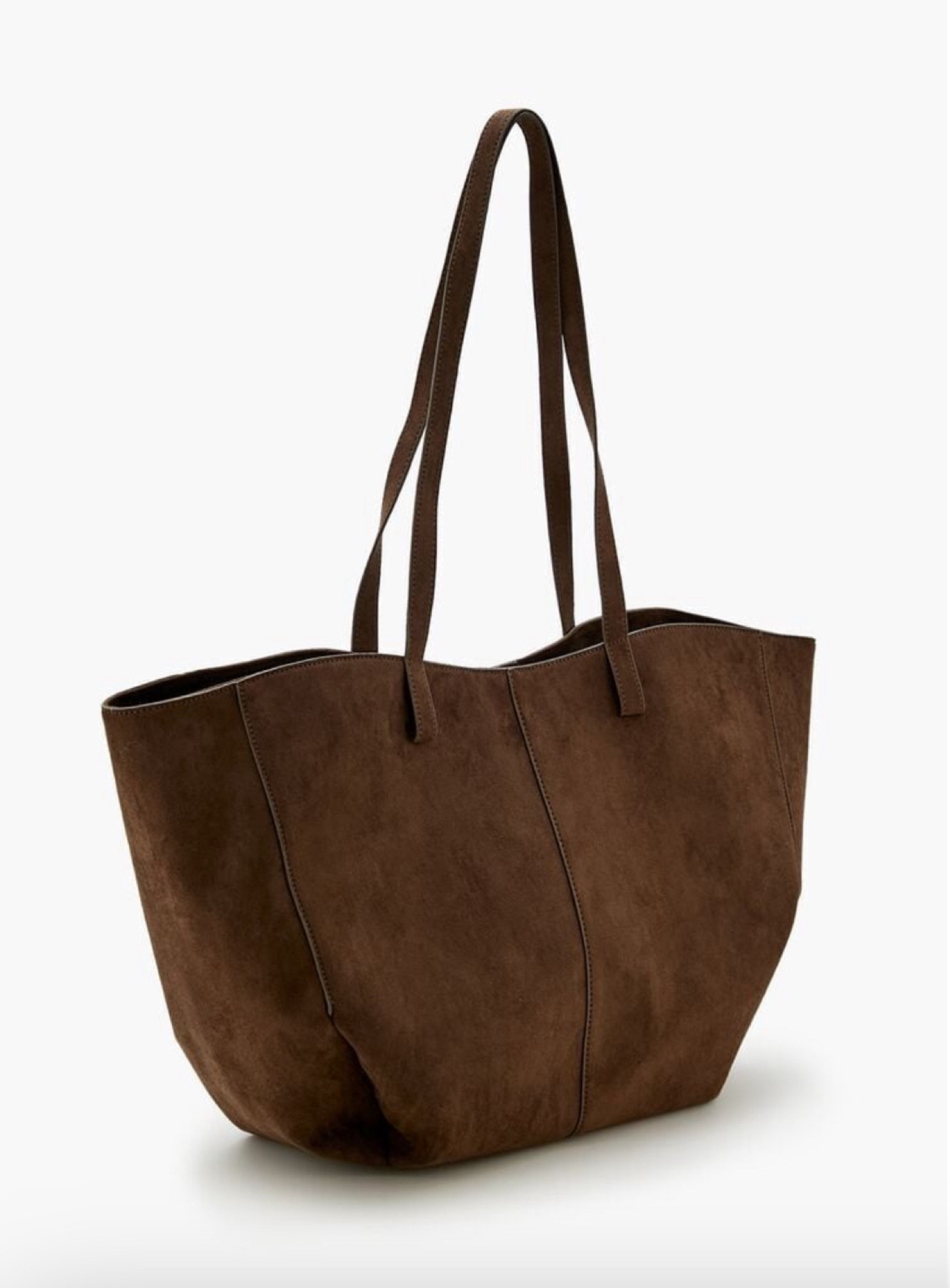 Faux suede bag !! 