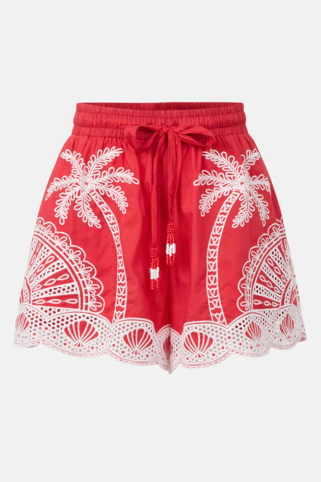 Red Palm Trees Shorts | Rent the Runway