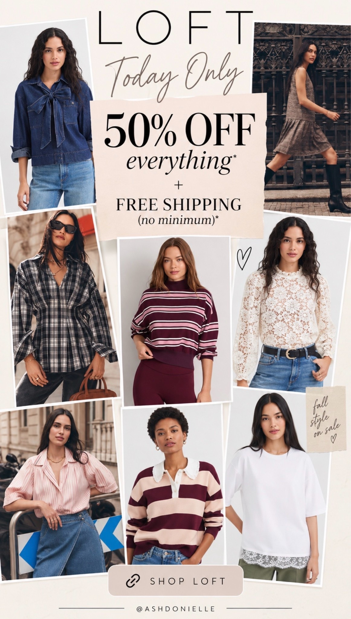 50% off loft today!

#LTKootd #LTKSaleAlert #LTKSeasonal