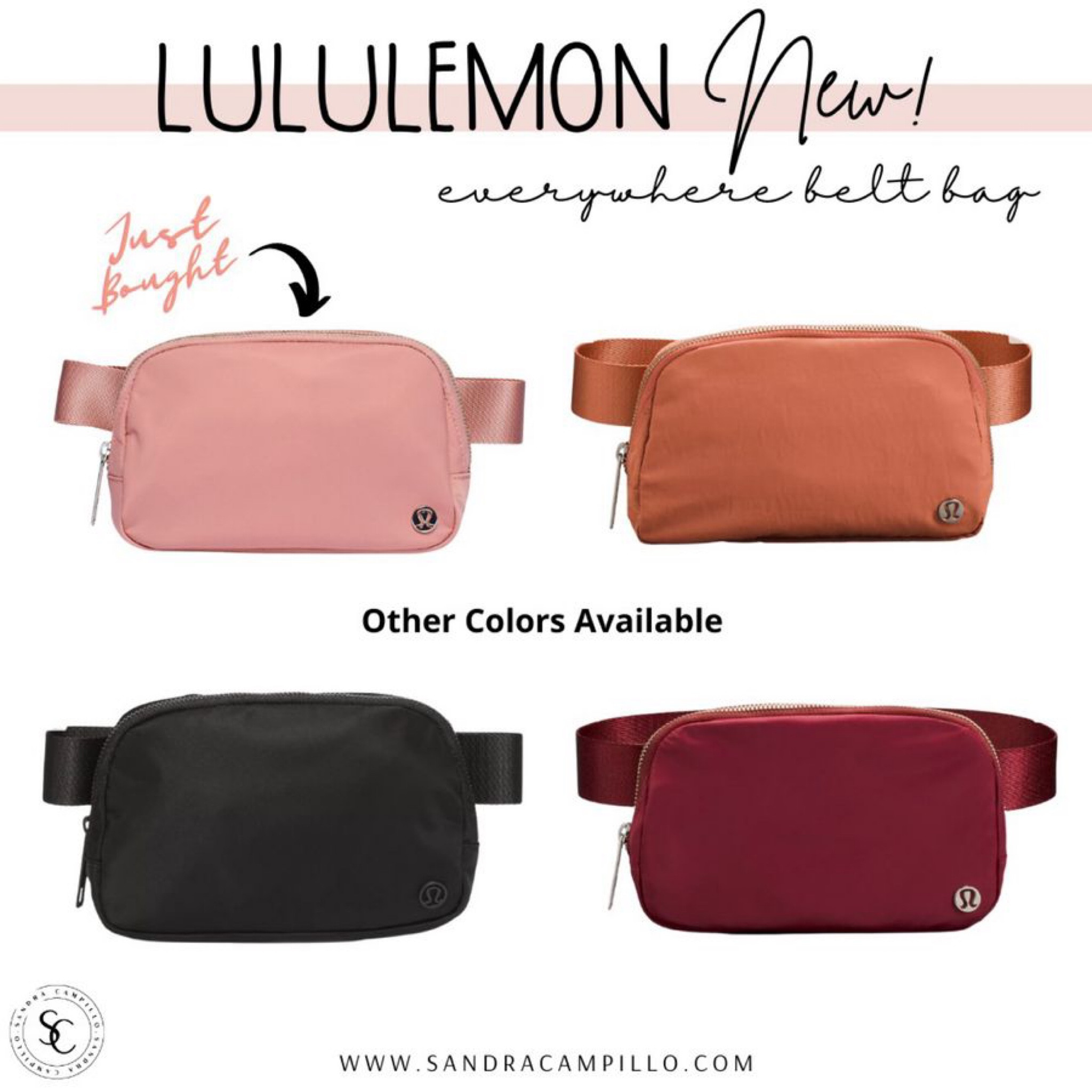 I’m in love with my Lululemon everywhere bag! These are so practical and perfect for taking anywhere you go. Most colors have sold out at Lululemon but the black may still be available. I would grab it while you can. Great price too! You can find the other colors on Amazon.

#LTKtravel #LTKitbag #LTKunder50