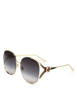 Gucci Round Sunglasses, 63mm  | Bloomingdale's Jewelry & Accessories | Bloomingdale's (US)