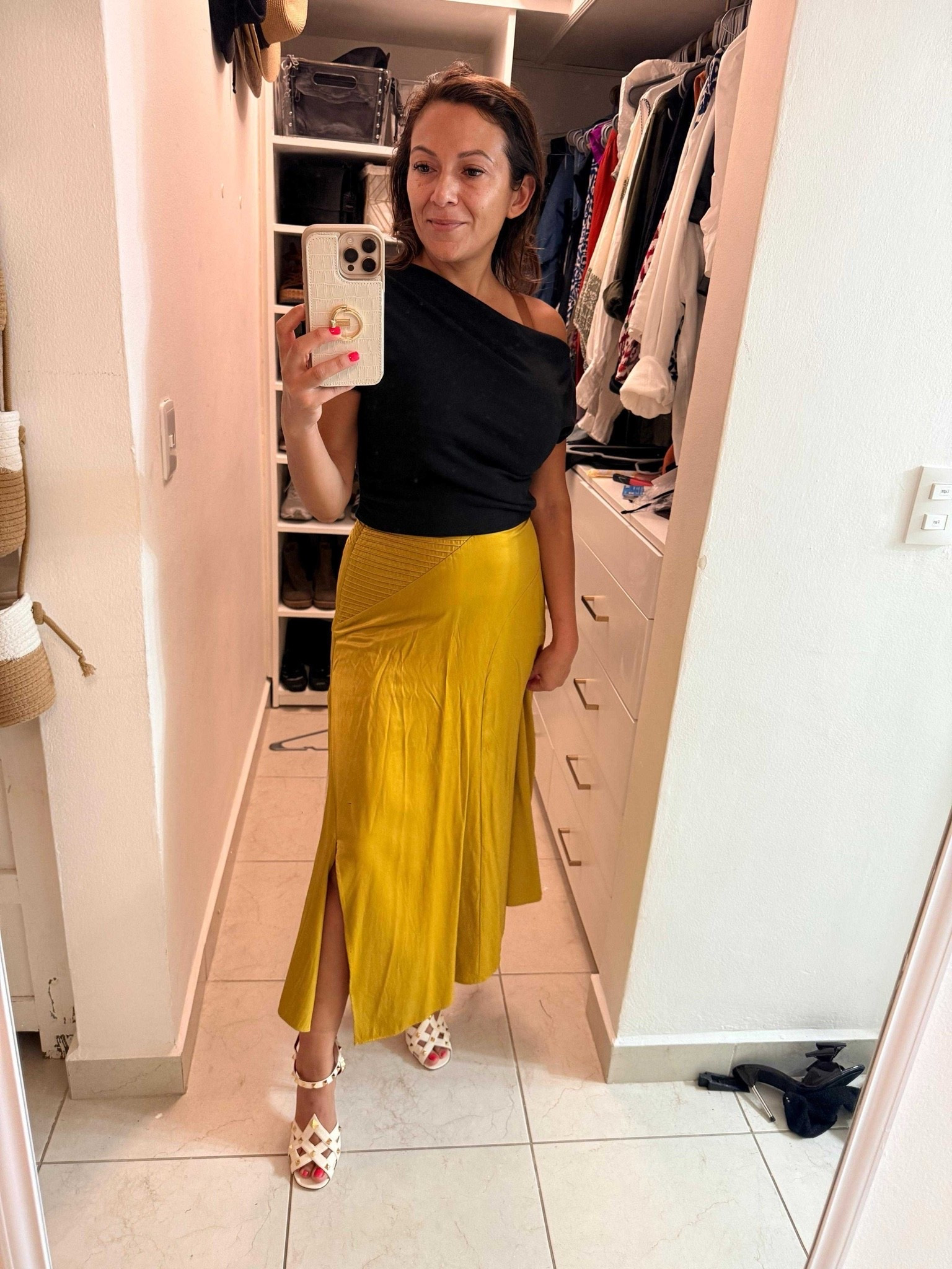 I am so in love with my new Valentino heels! 🤍 They are absolutely AMAZING , so cool, so pretty! 👠

#LTKCon #LTKootd #LTKOver40

#LTKstyletip #LTKshoes #LTKpetite