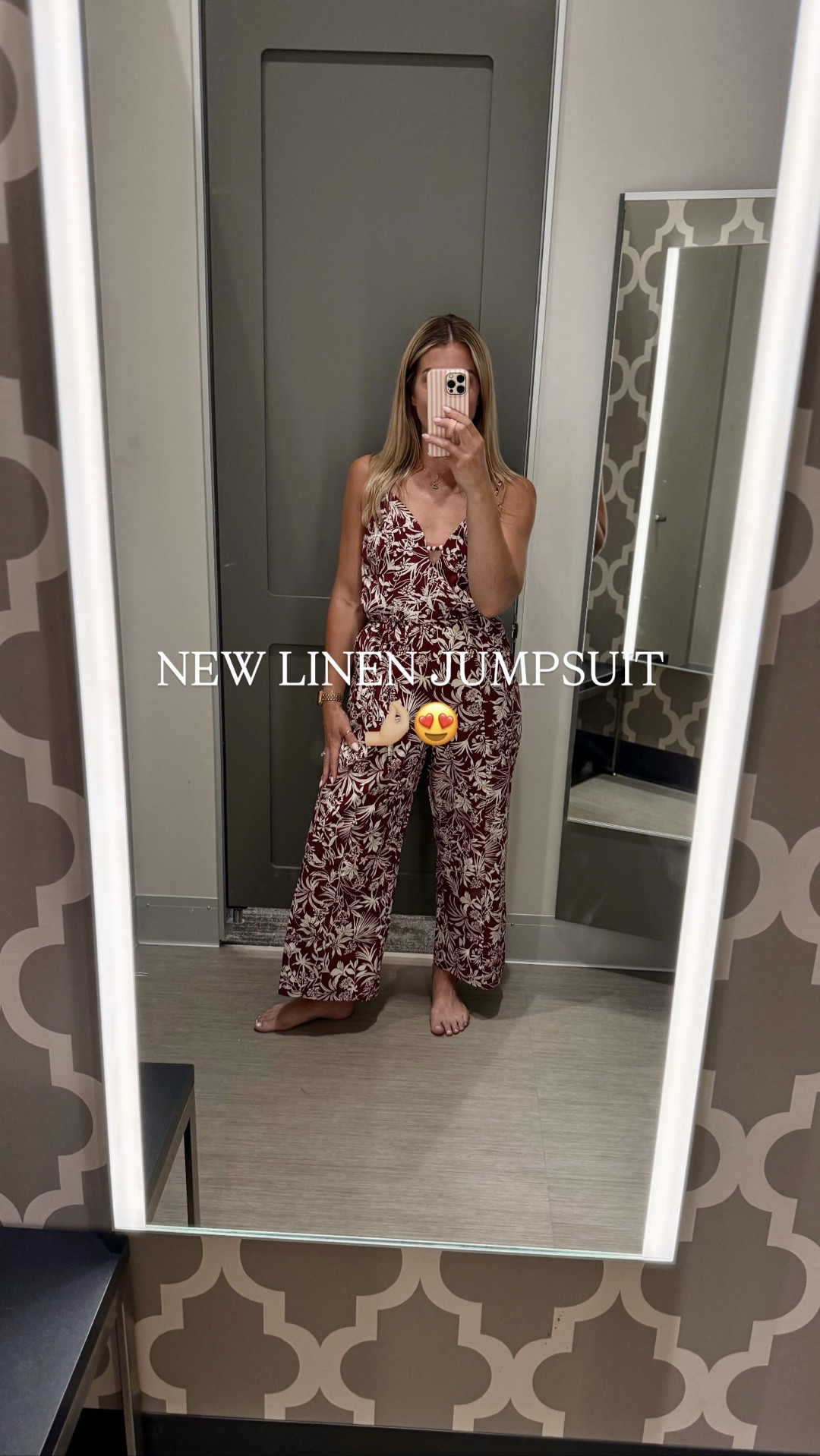 The fit, the fabric, the effortless vibe... this new linen jumpsuit from A New Day checks all the boxes!! Also available in the prettiest olive green! @Target

#LTKTravel #LTKootd #LTKOver40