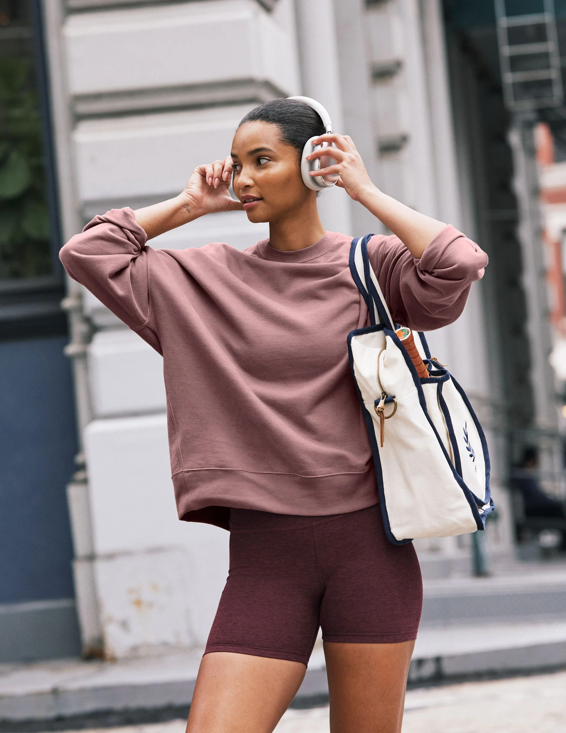 LuxeFleece Oversized Sweatshirt | Beyond Yoga | Beyond Yoga