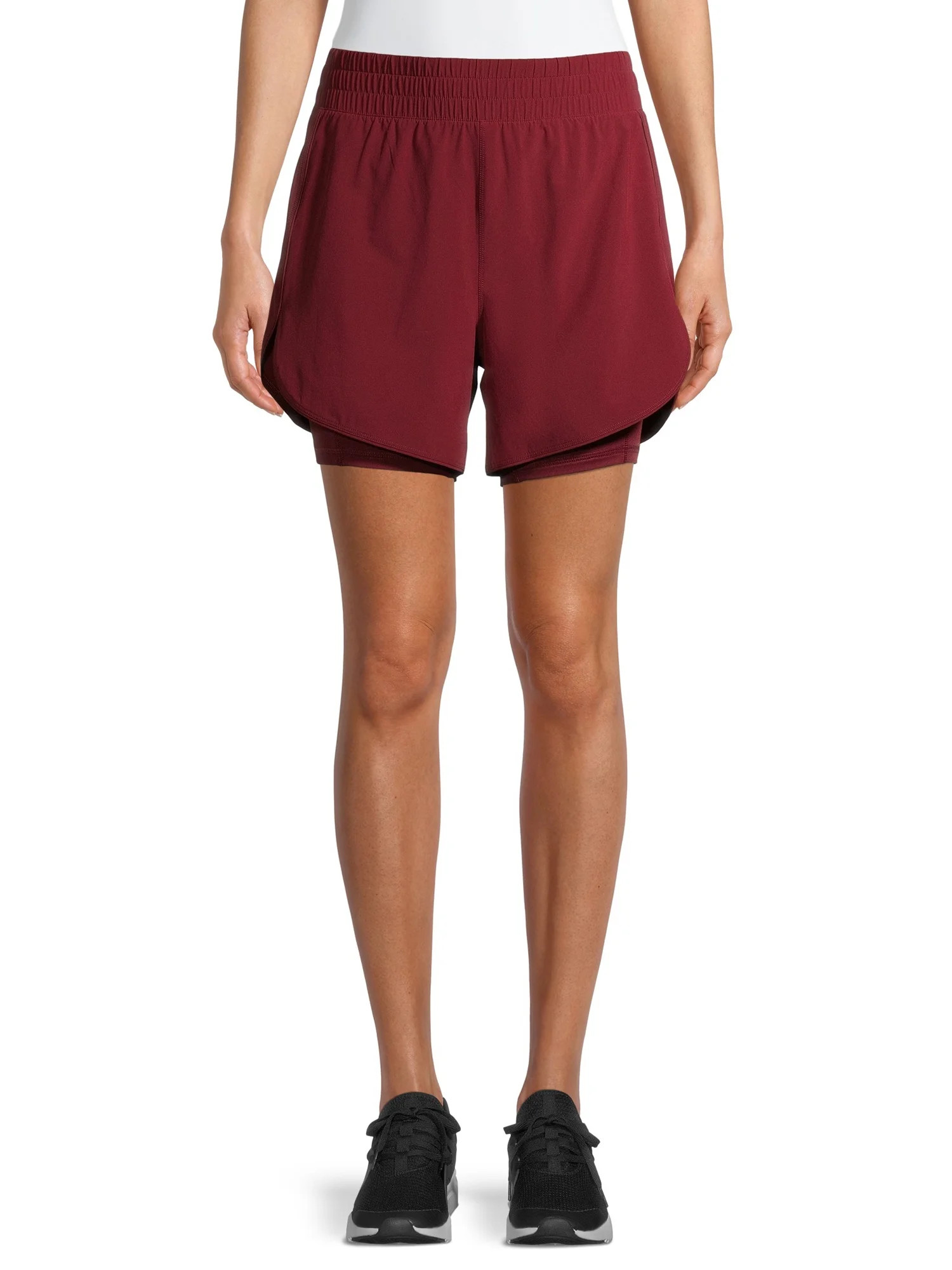 Avia Women's Running Shorts with Bike Liner | Walmart (US)