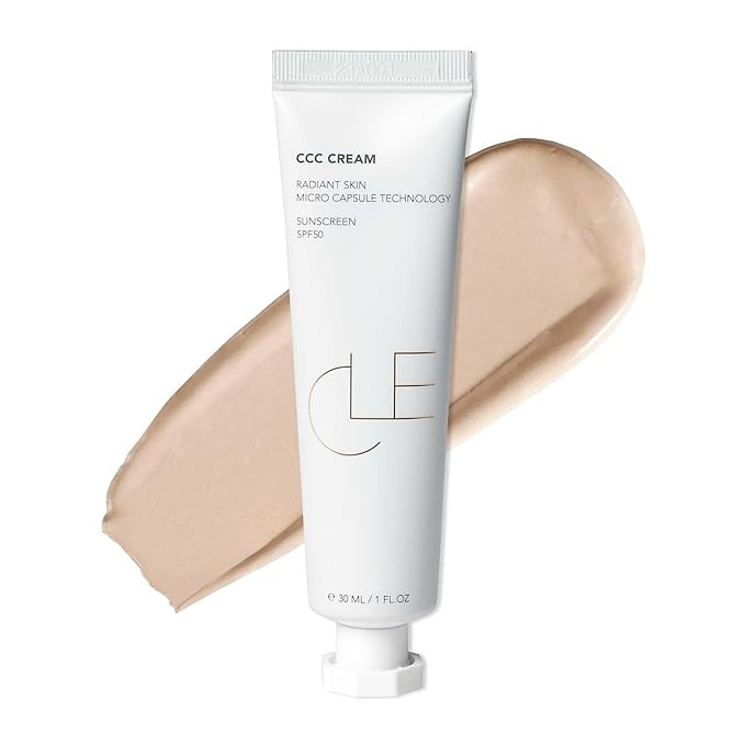 CLE Cosmetics CCC Cream (Warm Light 103 / SPF 50) - Color Correcting With Sunscreen - Lightweight... | Amazon (US)