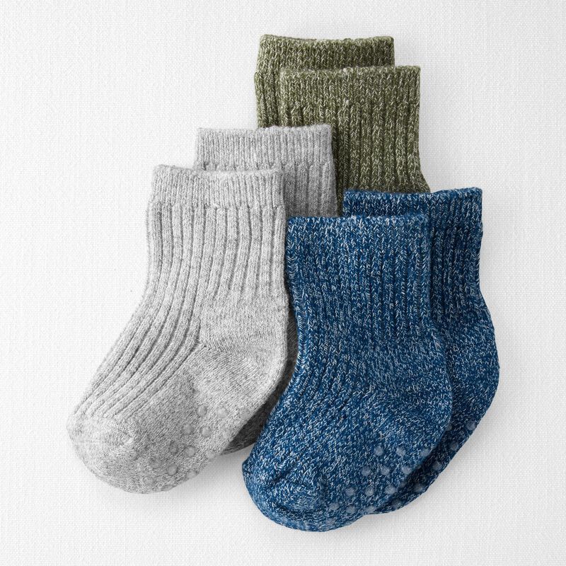 3-Pack No-Slip Socks | Carter's