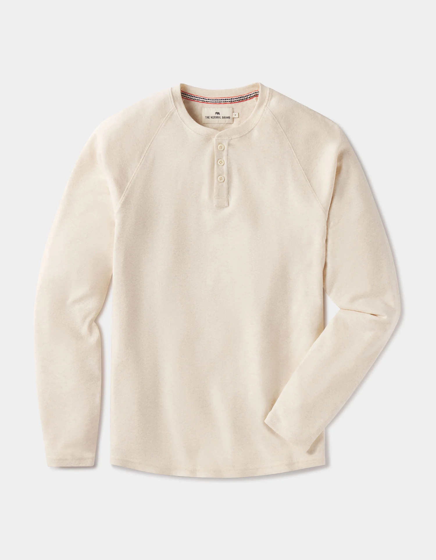 Puremeso Everyday Henley in Taupe | The Normal Brand