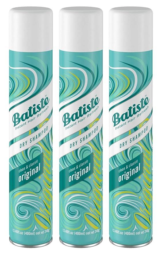 Batiste Dry Shampoo, Original Fragrance, Bonus Large Size 13.46 FL OZ / 400ML (Pack of 3) | Amazon (US)