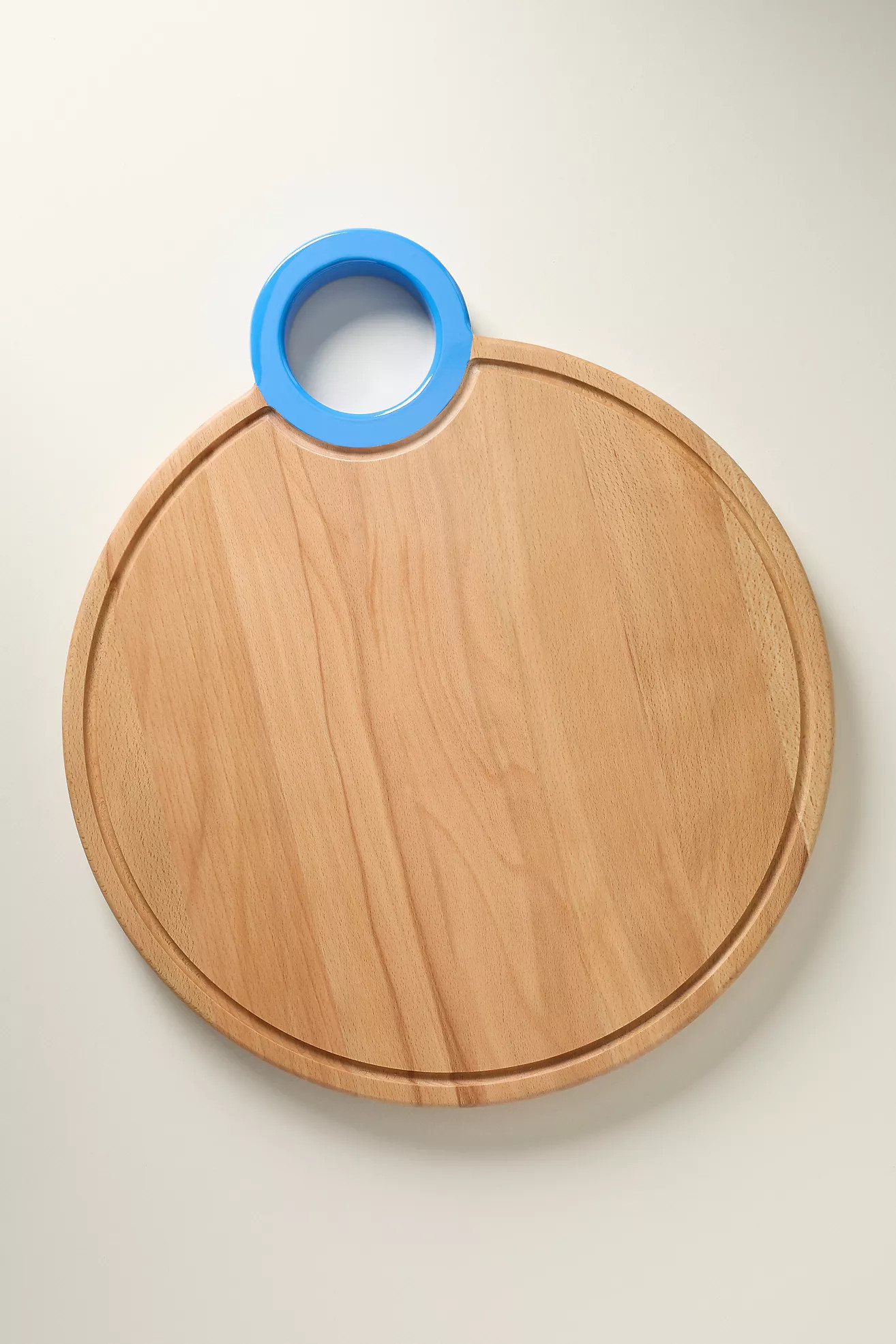Beech Wood Circle Cheeseboard | Anthropologie (US)