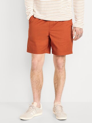 Twill Jogger Shorts -- 7-inch inseam | Old Navy (US)