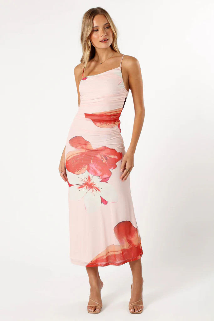 Jasmine Maxi Dress - Pink Floral | Petal & Pup (US)