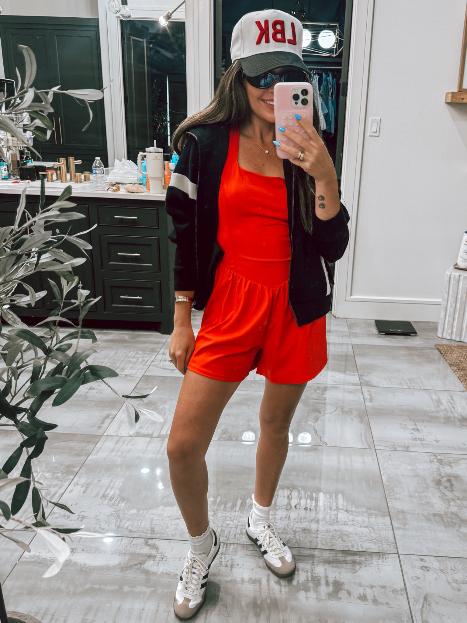 Love this red runsie! I’m in size small and it has built in biker shorts 

#LTKFindsUnder100 #LTKActive #LTKFindsUnder50