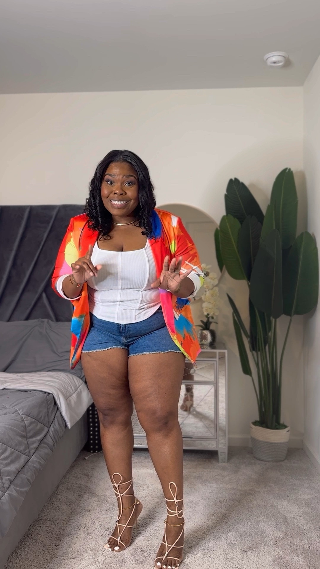 HELP!!! I’m adding some more colour to my wardrobe with this blazer but I’m trying to decide which shoe to pair with this outfit! 

#LTKBeauty #LTKxWalmart #LTKMidsize