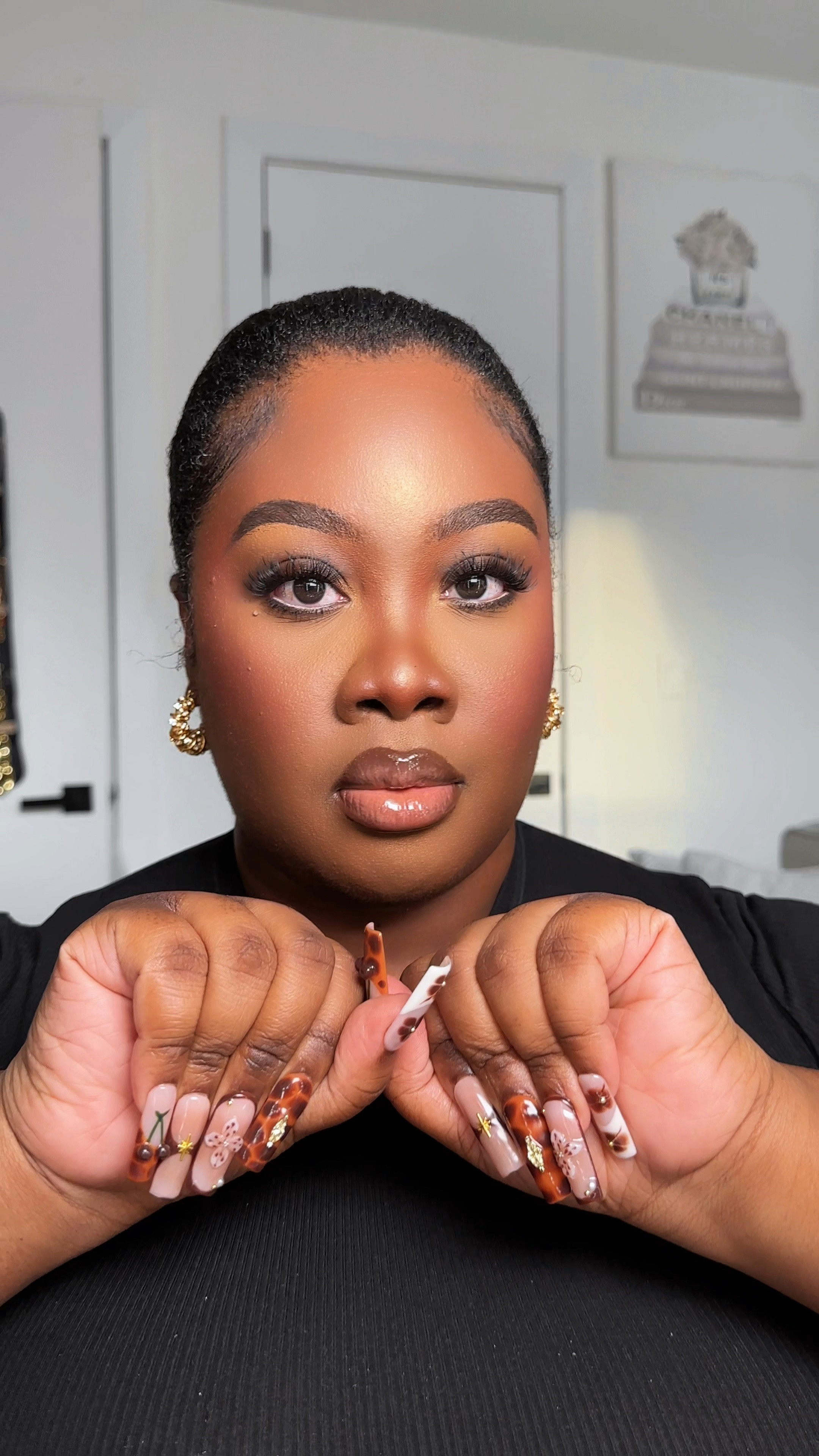 I love a good press on 😍💅🏾
