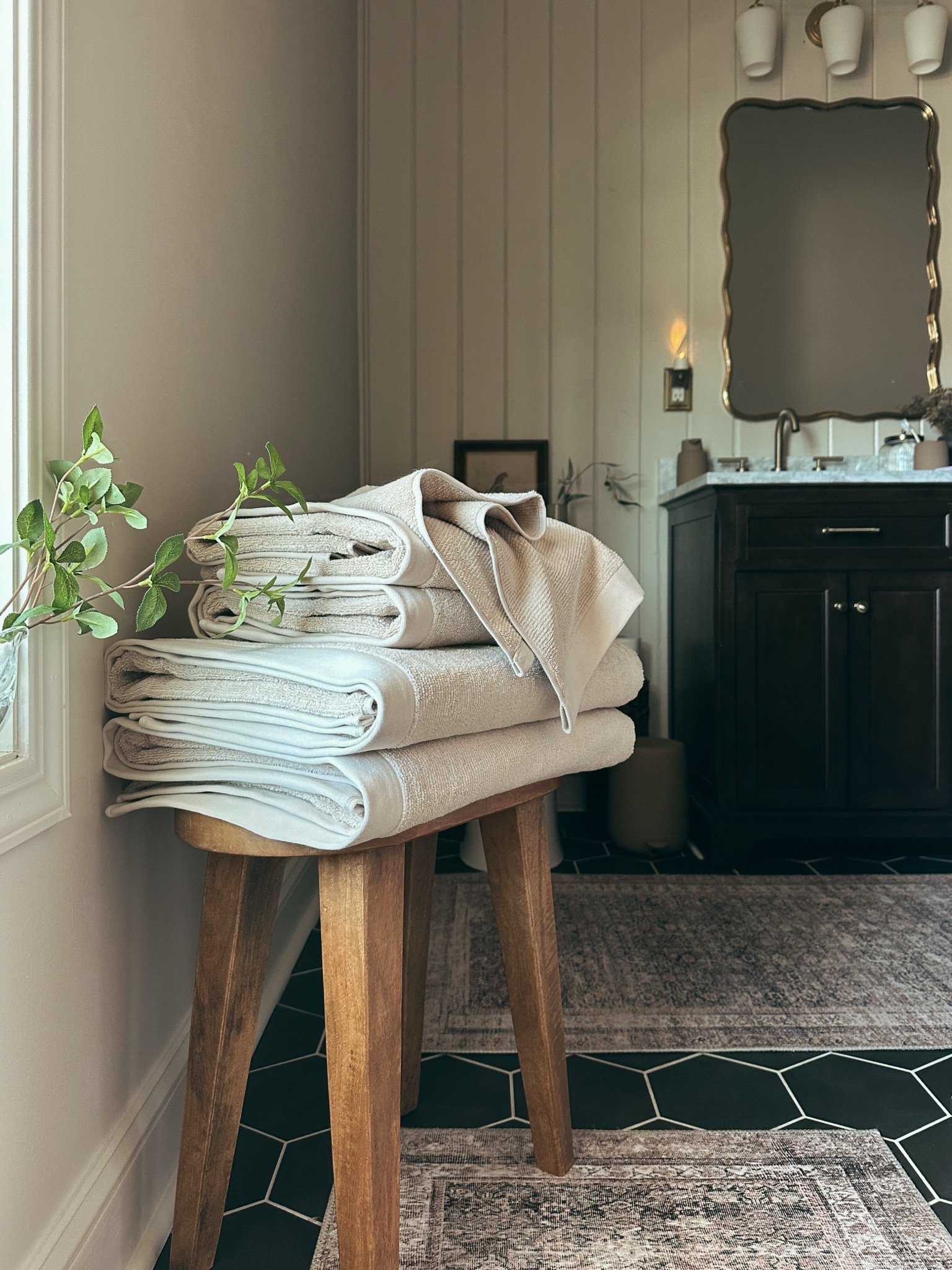 Proof that the smallest details matter. Thoughtfully designed essentials from @unisonhome that make the bathroom feel finished 🧺🪥🧸

#bathroomessentials #livewelltogether #curated #curatedhome #ad 