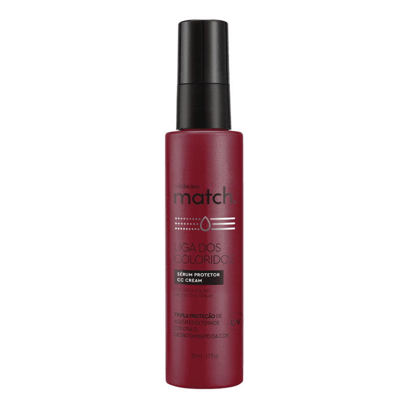 Sérum Protetor CC Cream Match Liga dos Coloridos 50ml | oBoticario (BR)