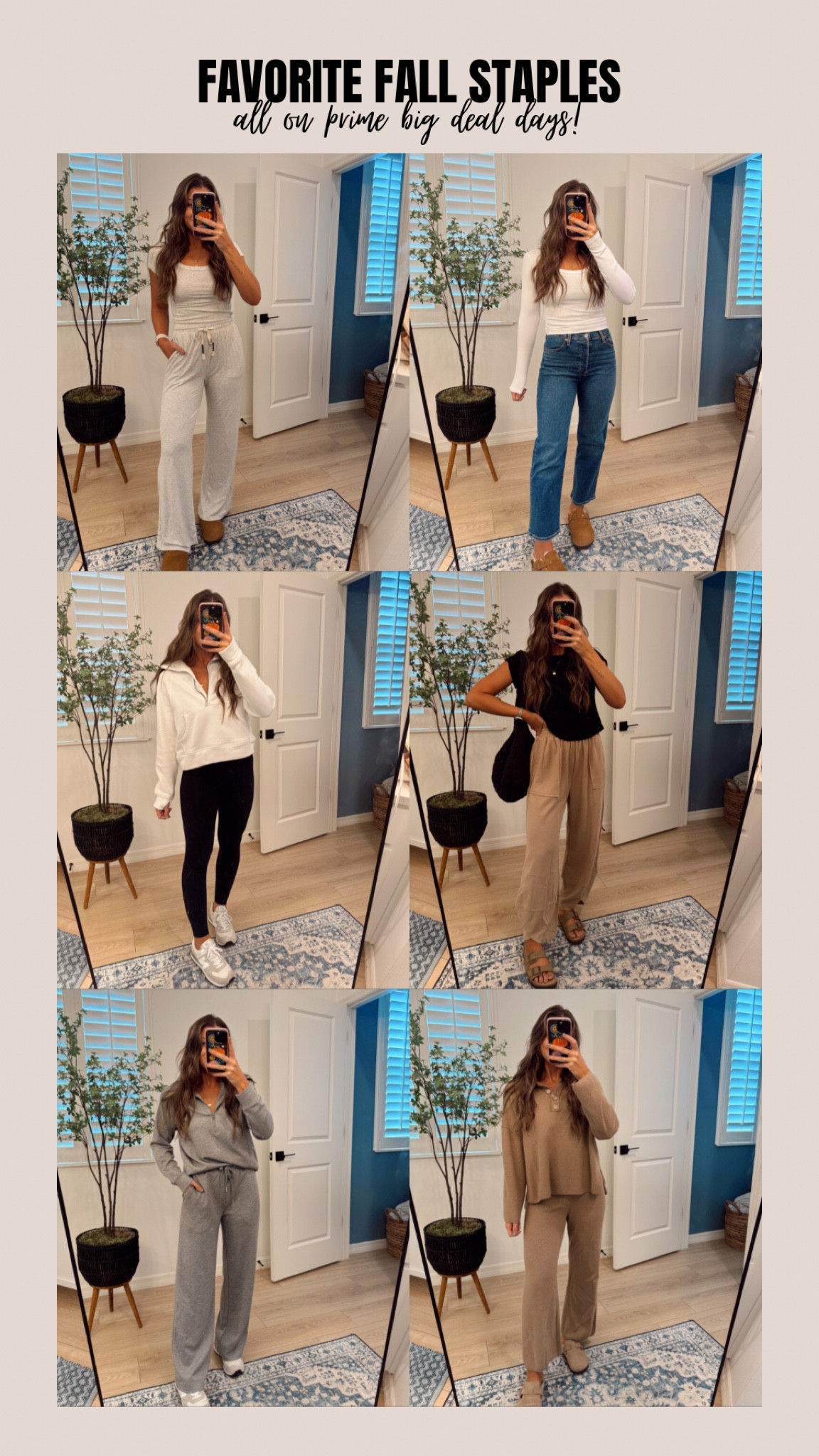 All of our faves on deal today!! 🥳 I’m wearing my true size small in everything. #ad #founditonamazon @amazon @amazonfashion #amazonmademebuyit #amazonfinds #amazonfavorites
