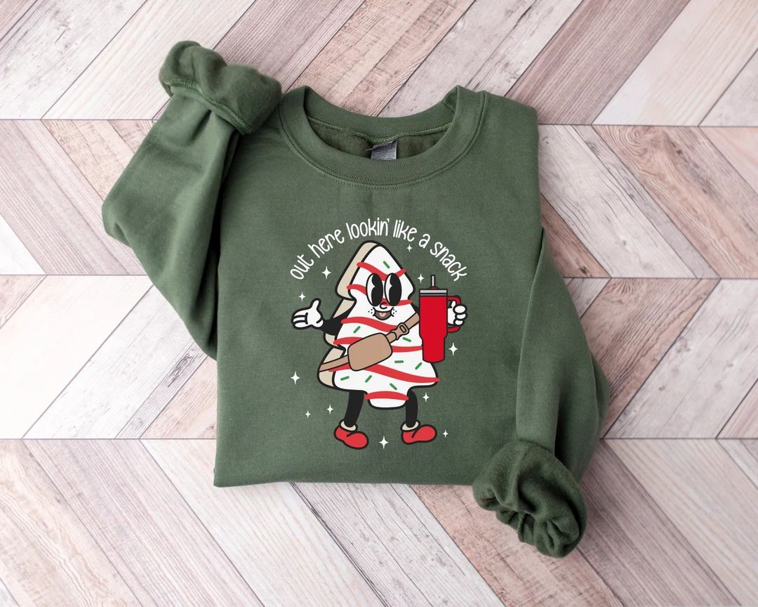 Boojee Out Here Lookin Like A Snack Shirt Christmas Tree Cake - Etsy | Etsy (US)