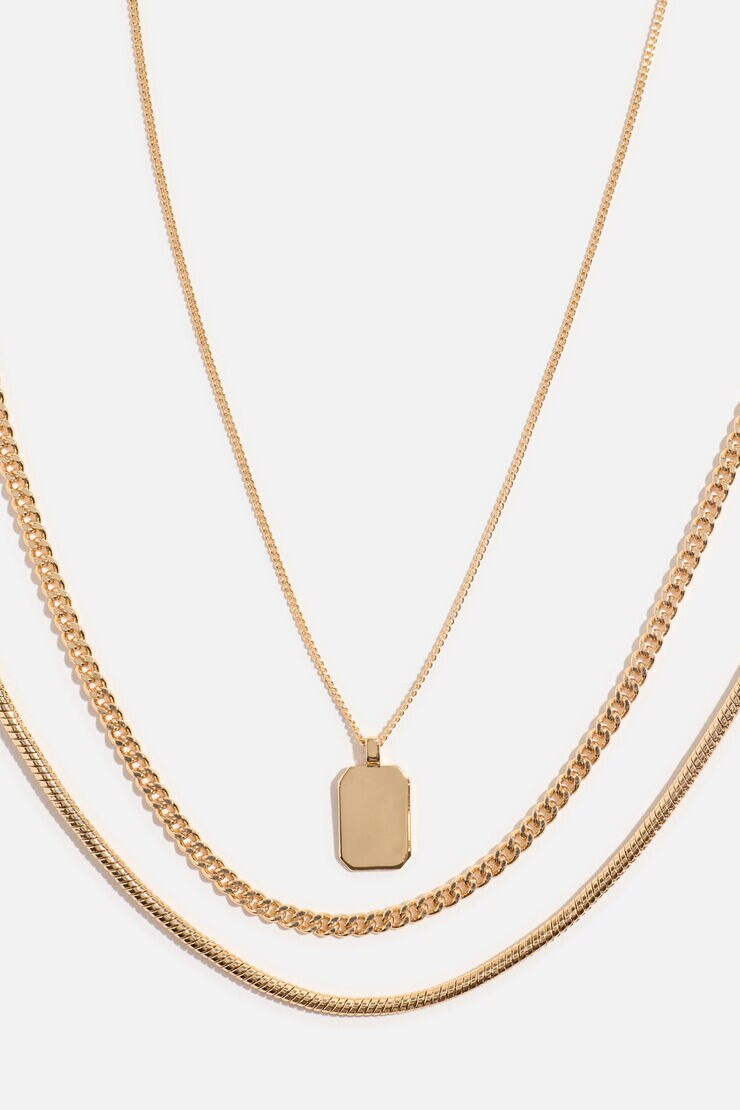 3-Pack Medallion Necklaces | Dynamite Clothing