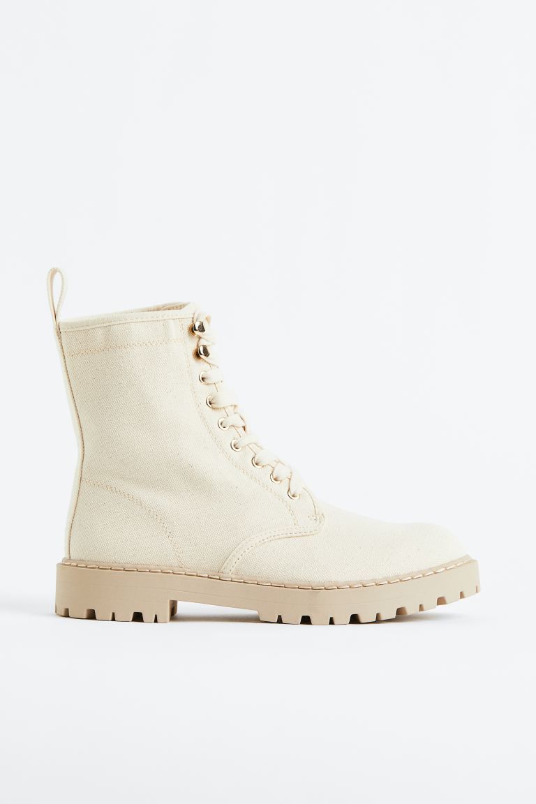 Chunky Canvas Boots | H&M (US + CA)