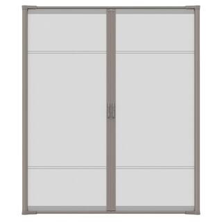 Weather Star 72 in. x 80 in. Brisa Sandstone Standard Double Retractable Screen Door Kit 77020971... | The Home Depot