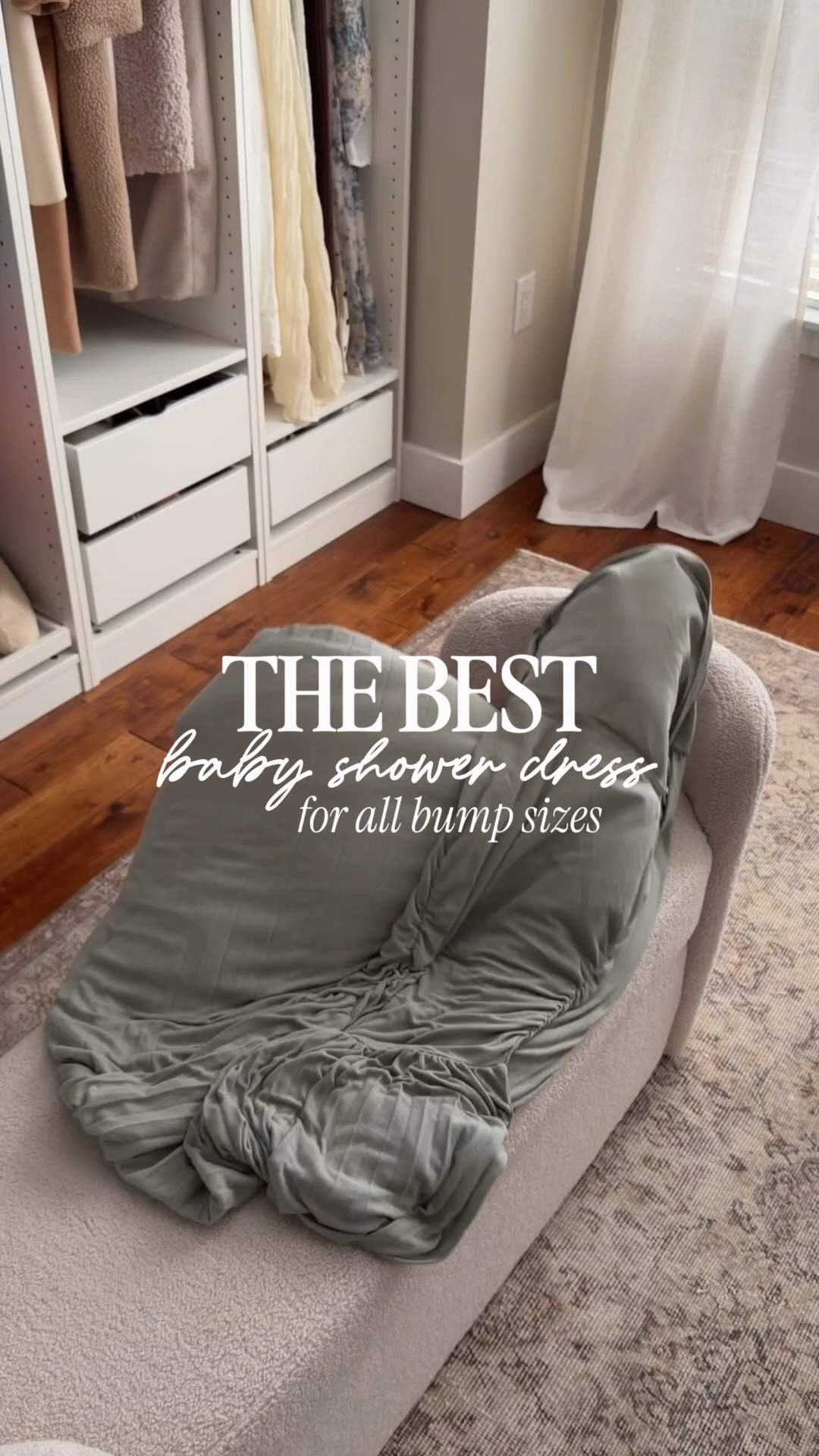 A bump friendly dress that's flattering, comfy, and affordable?! Sign me up! Looks so cute with a baby bump and comes in so many colors. Maternity dress, baby shower dress

#LTKBump
