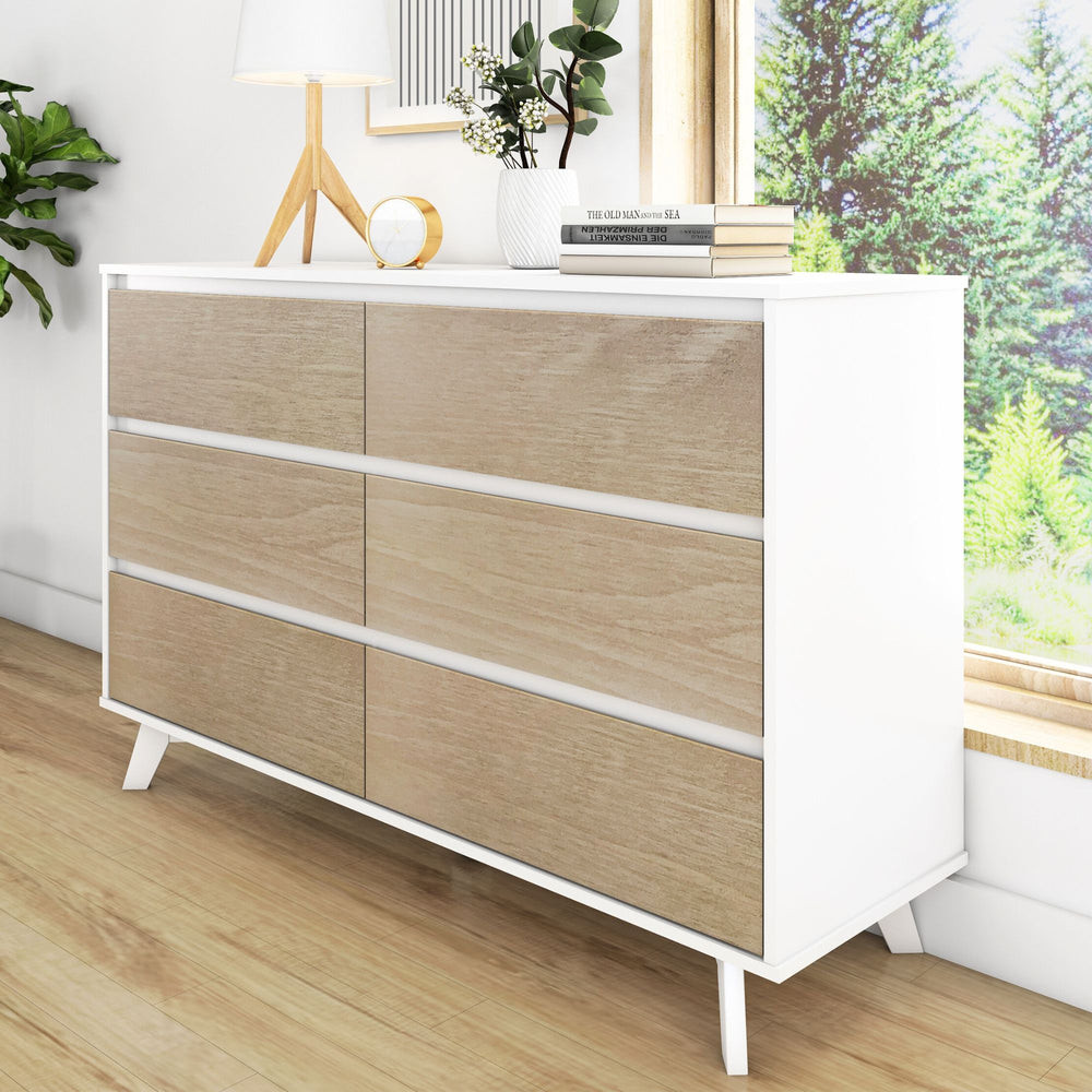 Scandinavian 6-Drawer Dresser | max & lily