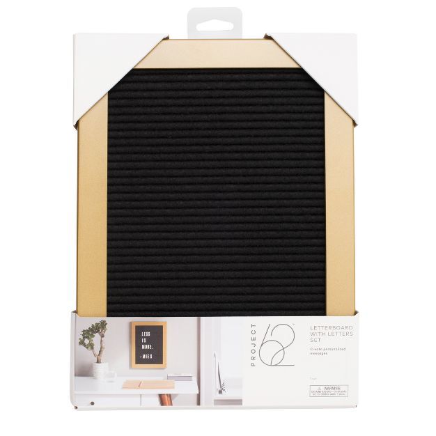 Letterboard Set with Letters Black - Project 62™ | Target