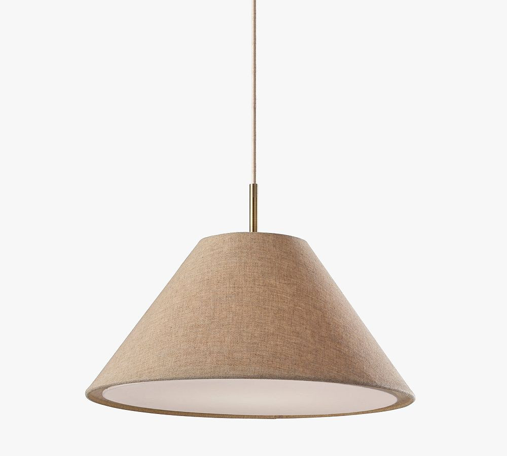 Holden Linen Pendant | Pottery Barn (US)