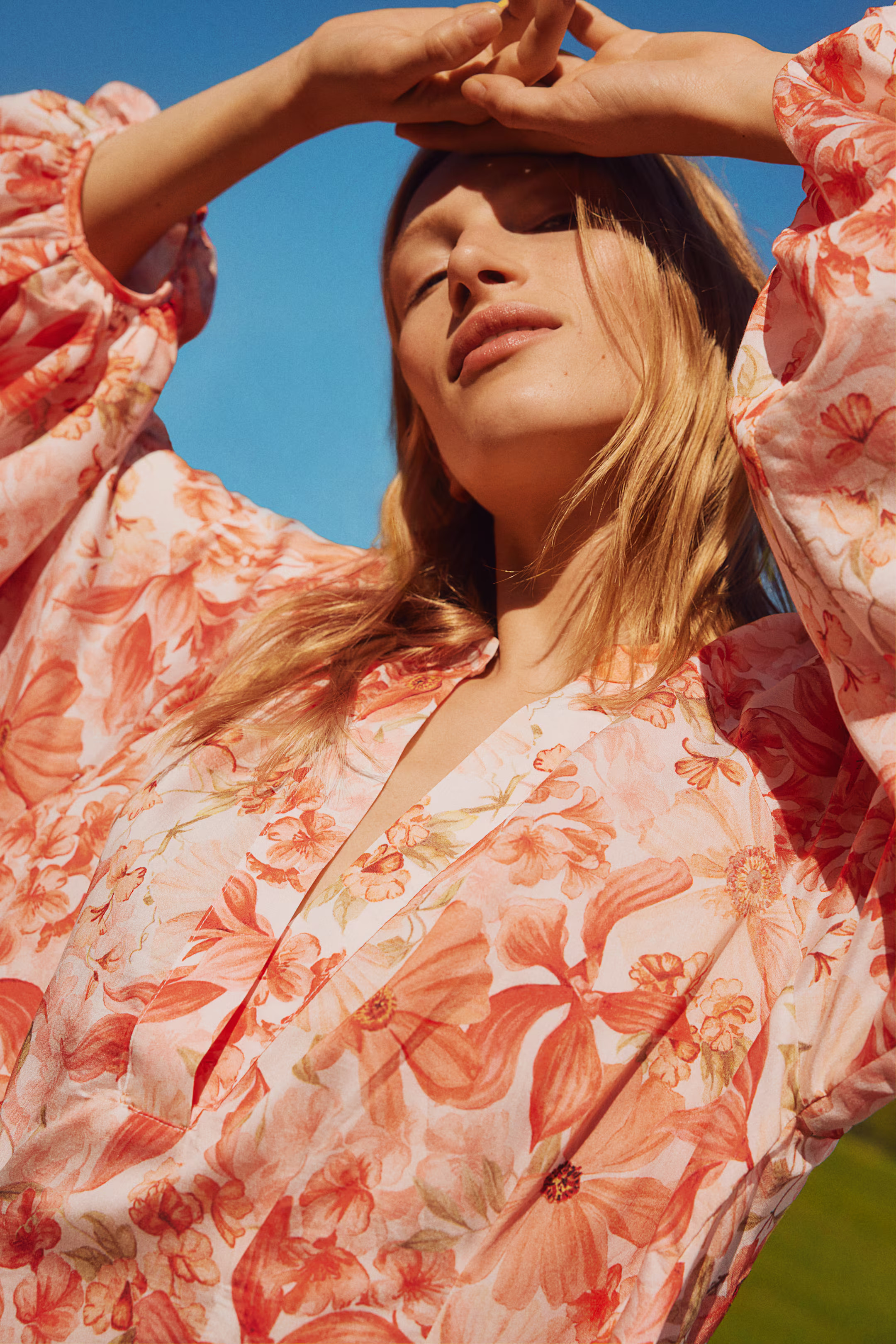 Balloon-sleeved Maxi Dress | H&M (US + CA)