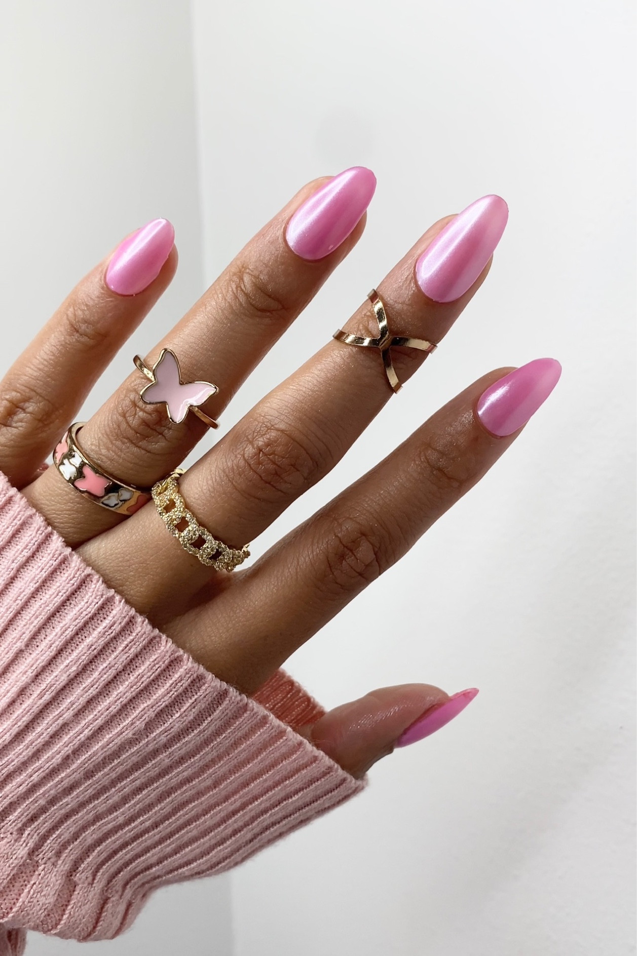 Hailey Bieber inspired pink chrome nails, diy gel x nails at home 

#LTKGiftGuide #LTKSeasonal #LTKFind