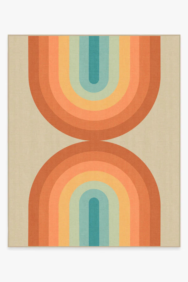 Absida Multicolor Outdoor Rug | Ruggable