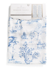 2pc 37x96 Printed Curtains | TJ Maxx