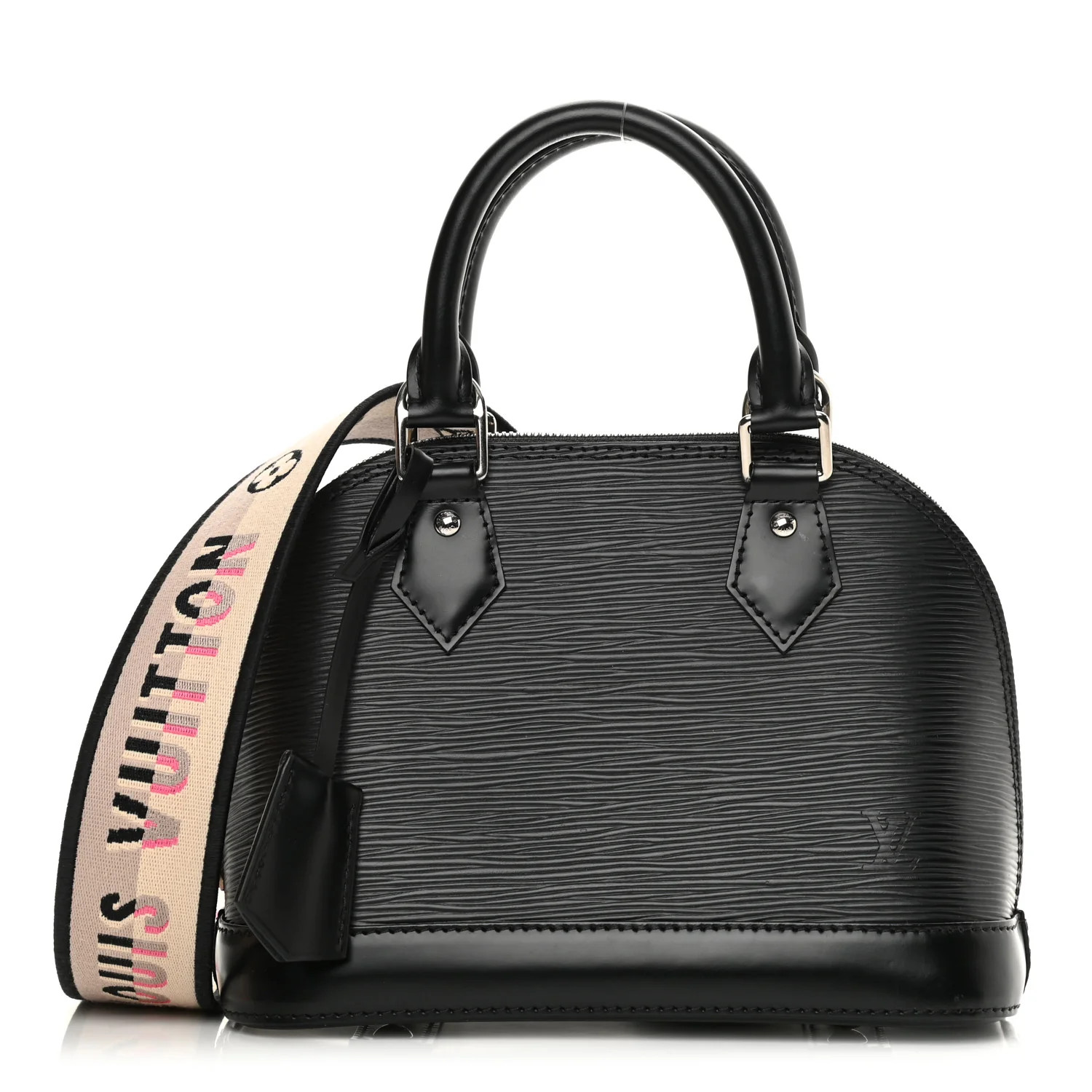 LOUIS VUITTON Epi Jacquard Alma BB Black | FASHIONPHILE (US)