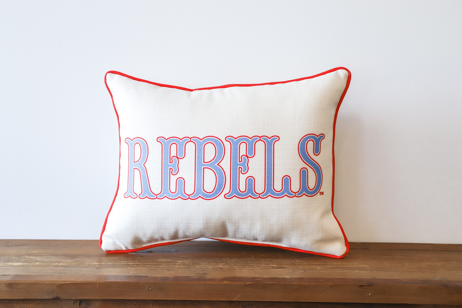 Traditional Rebels Powder Blue Pillow | Little Birdie | Little Birdie