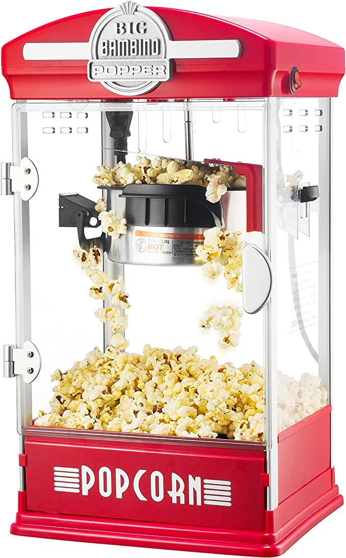 Great Northern Popcorn Big Bambino Popcorn Machine - Old Fashioned Popcorn Maker with 4-Ounce Ket... | Amazon (US)
