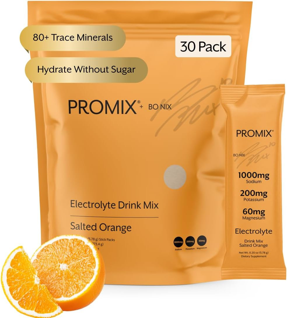 Promix Nutrition Electrolytes Powder, Salted Orange - 30 Servings | Amazon (US)