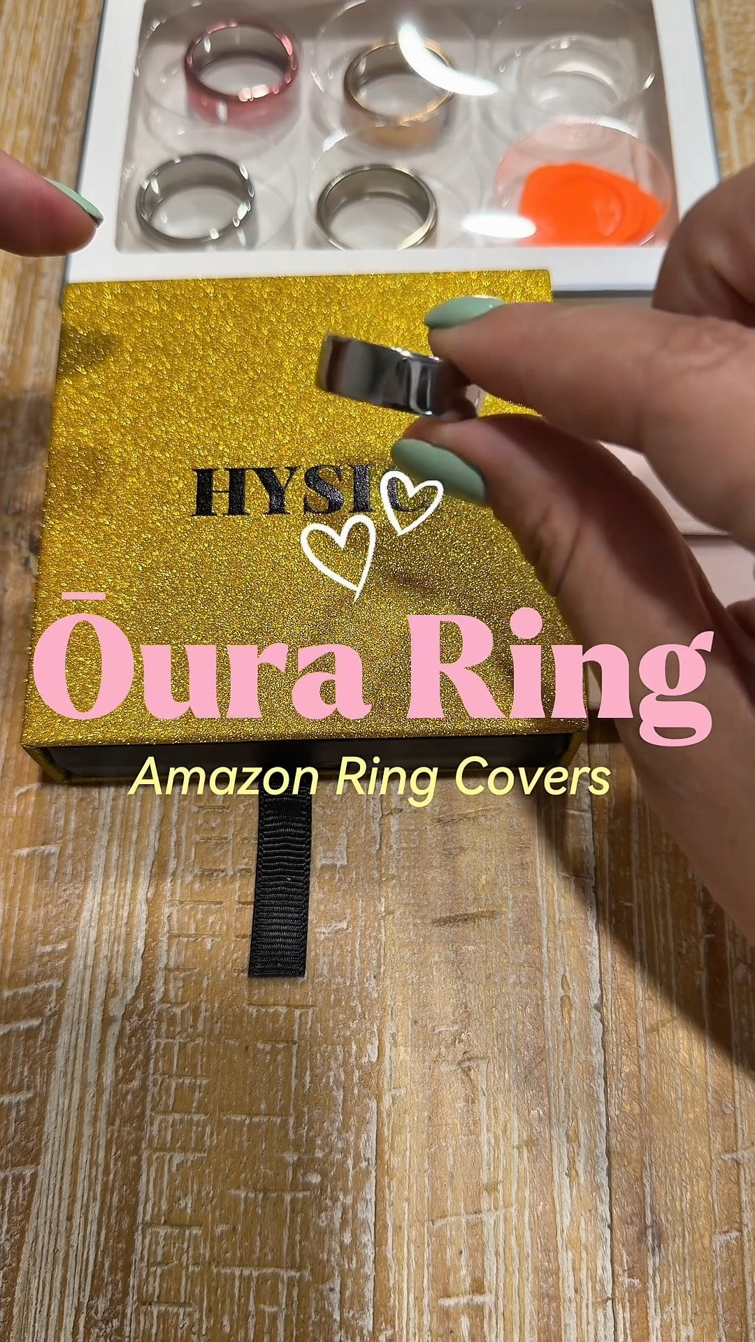 Ōura covers and stackable rings that have been an obsession! #LTKaccesories #LTKjewelry 

🔗: https://a.co/d/0dUAfZSs