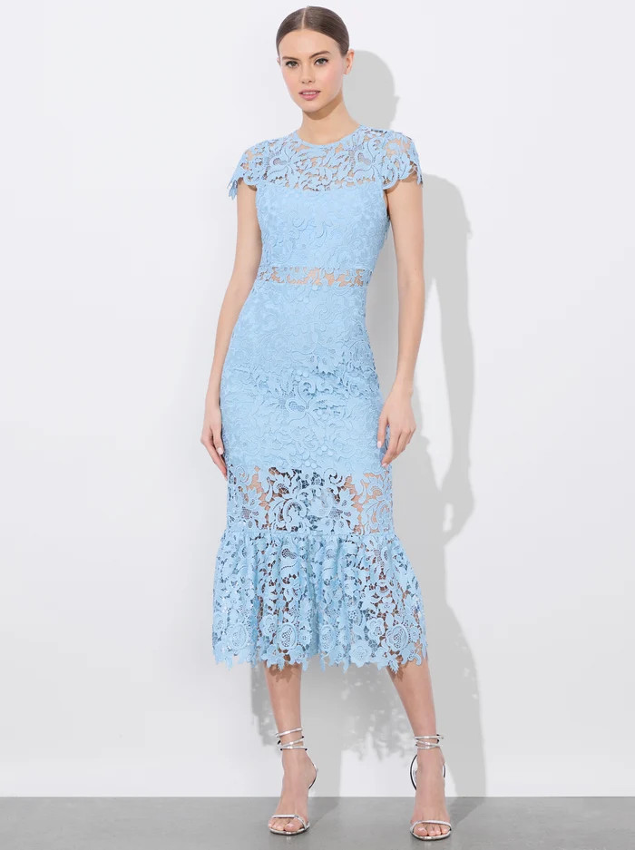 CLOVER OPEN BACK DRESS | Alice + Olivia