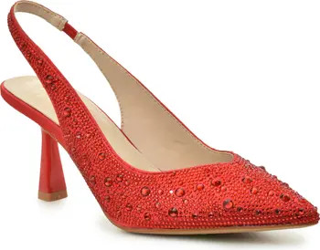 Rhinestone Slingback Pump (Women) | Nordstrom Rack