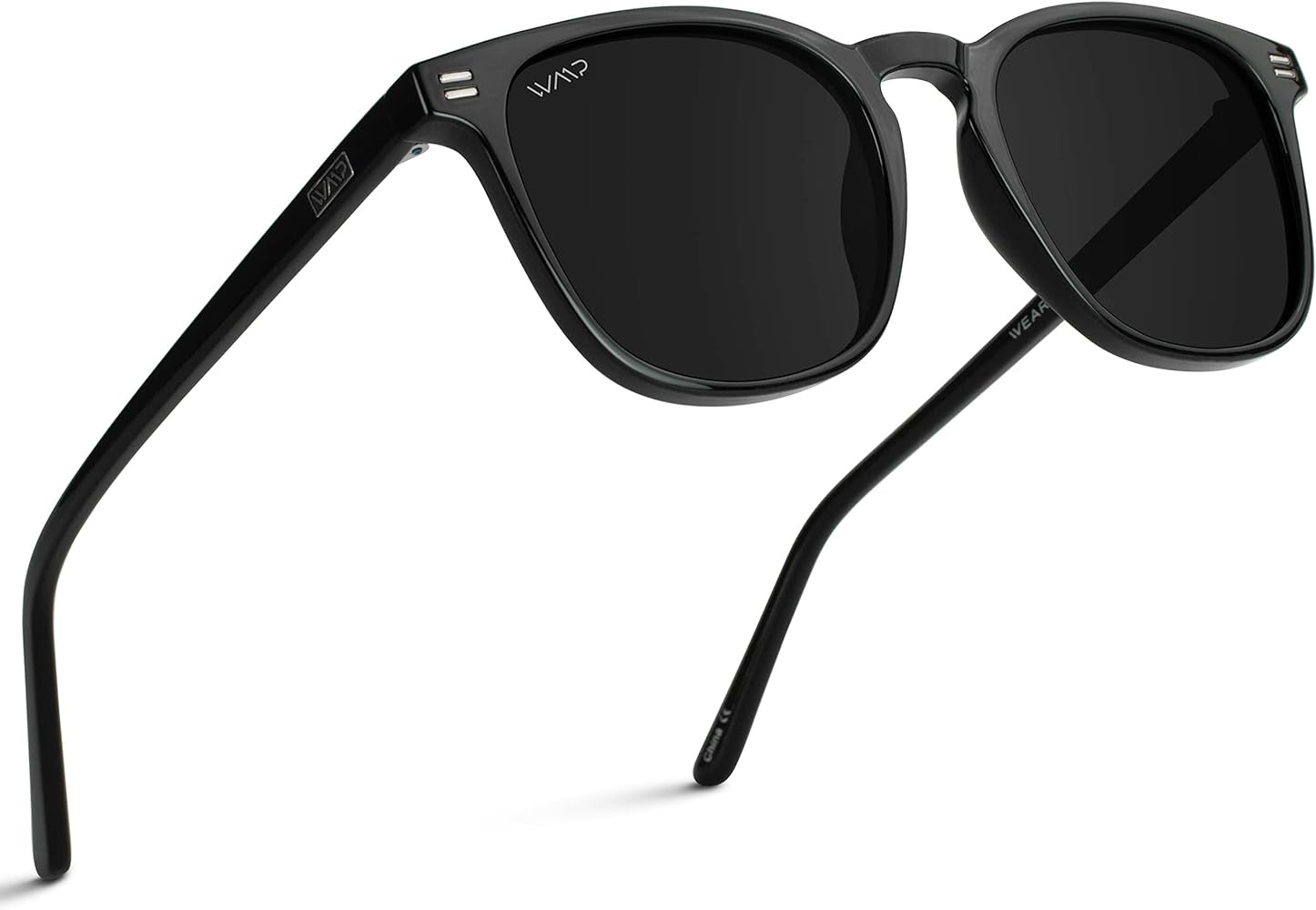 WearMe Pro WMP Eyewear - Men's Polarized Modern Rounded Square Sunglasses | Amazon (US)