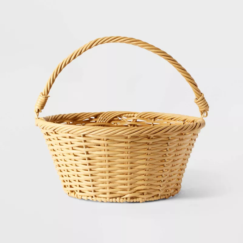 Willow Plastic Wicker Easter Basket - Spritz™ | Target