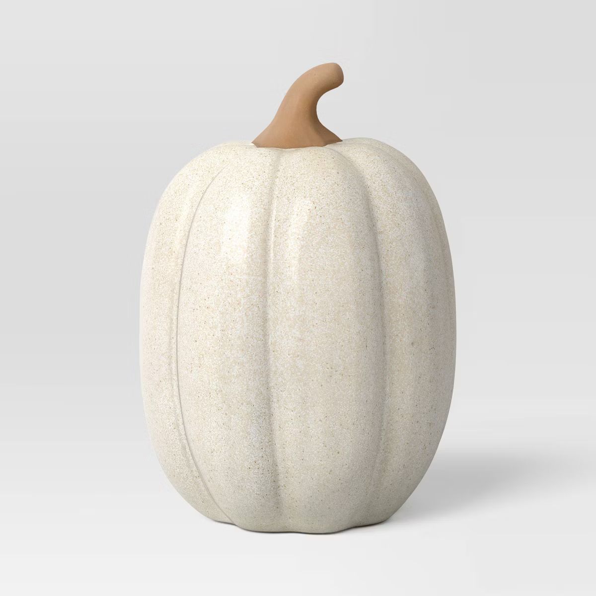 Large Ceramic Pumpkin Figurine Cream - Threshold™ | Target