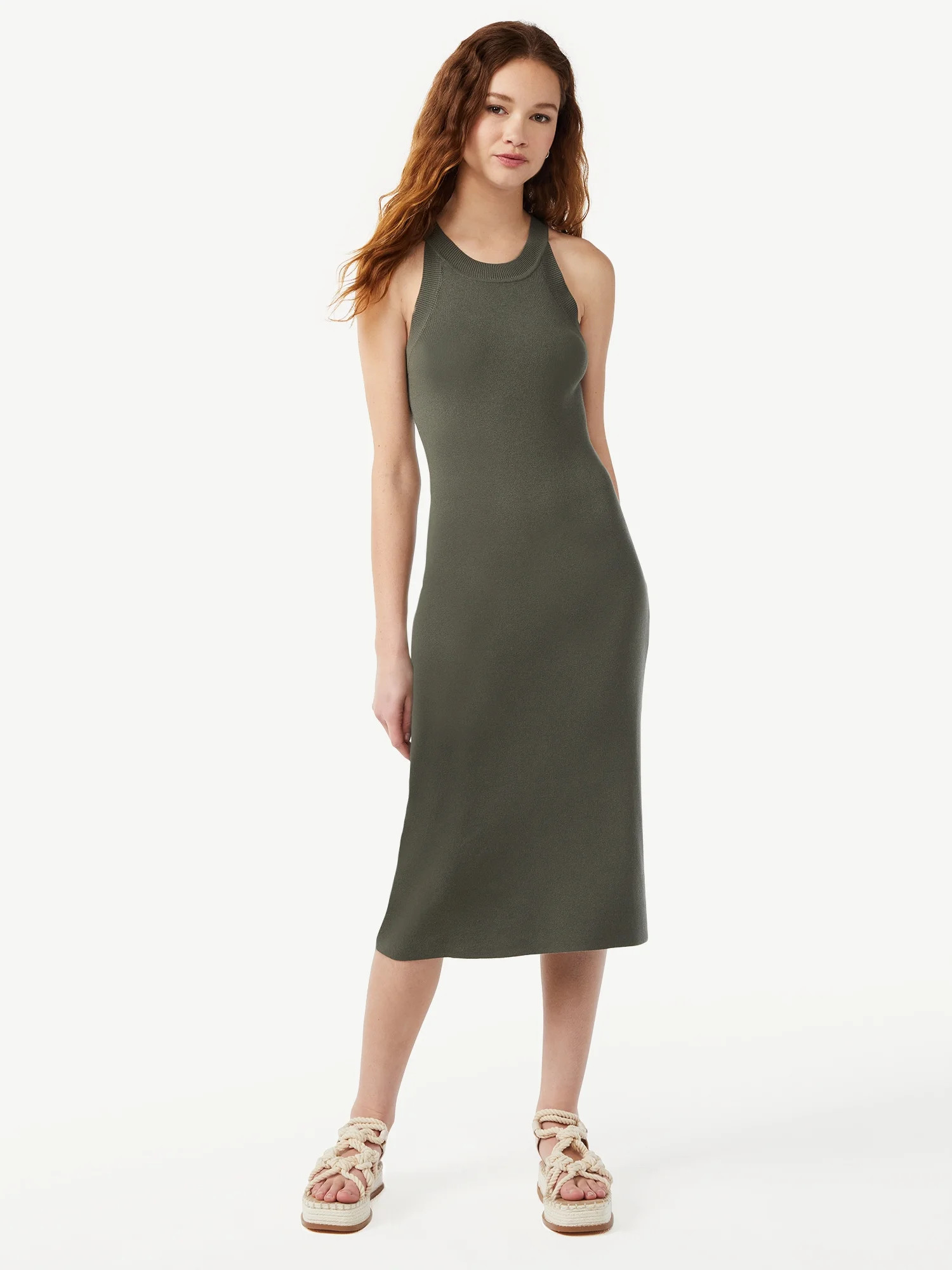 Free Assembly Women's Sleeveless Sweater Dress - Walmart.com | Walmart (US)
