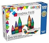 Magna-Tiles 100-Piece Clear Colors Set, The Original Magnetic Building Tiles For Creative Open-Ended | Amazon (US)