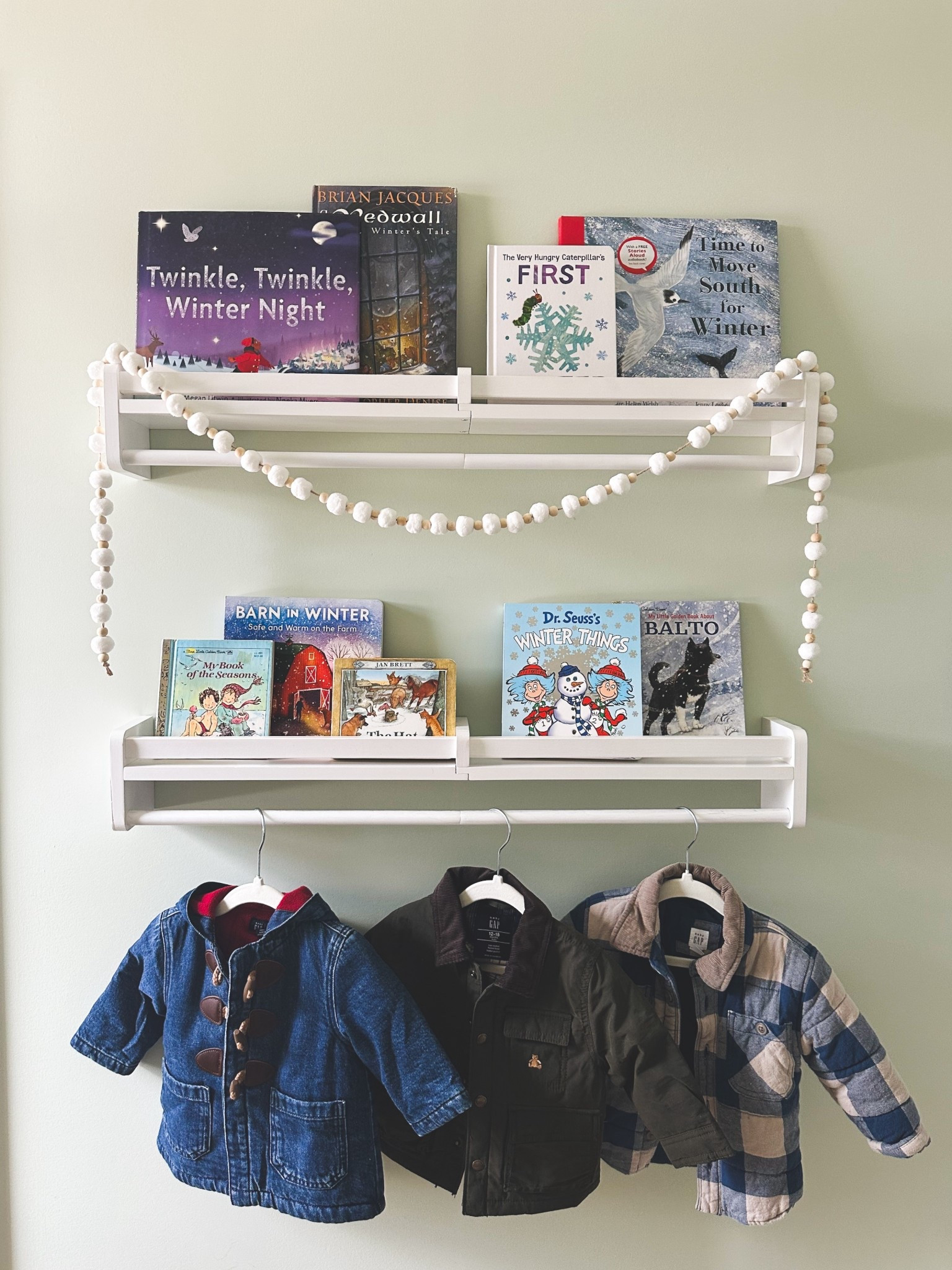 River’s January themed library! ❄️⛄️

#LTKBaby #LTKKids
