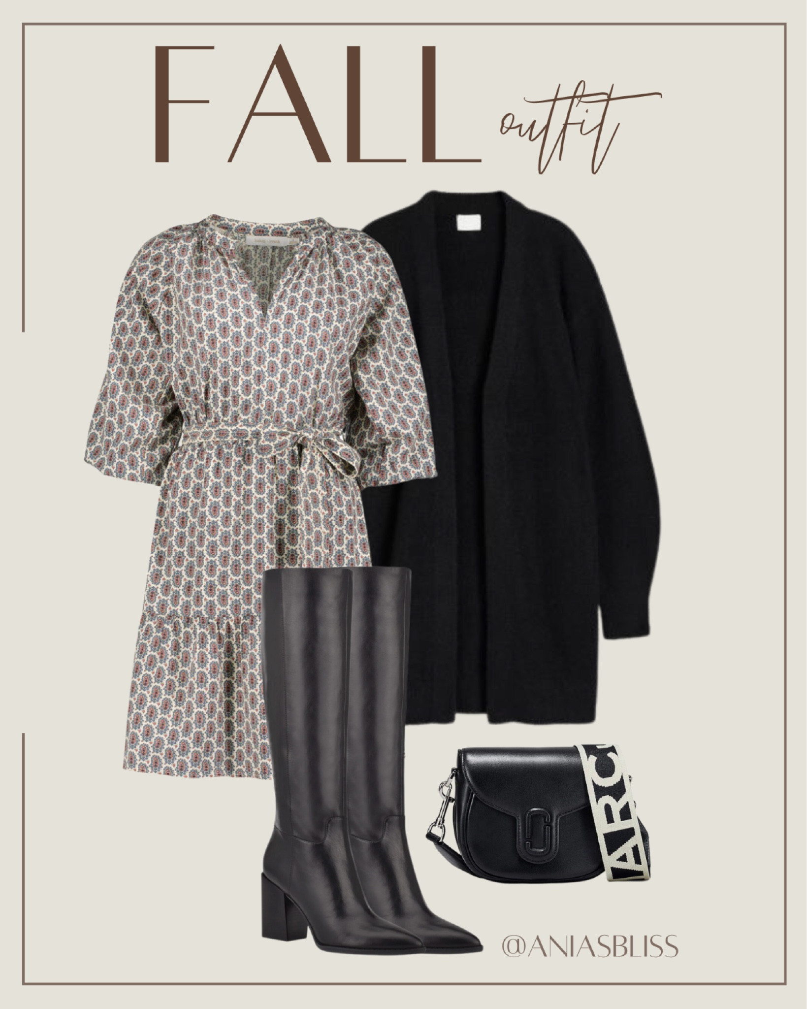 Fall outfit, fall staples, neutral style, knee high boots, mini dress, fall dress

#LTKworkwear #LTKstyletip #LTKSeasonal