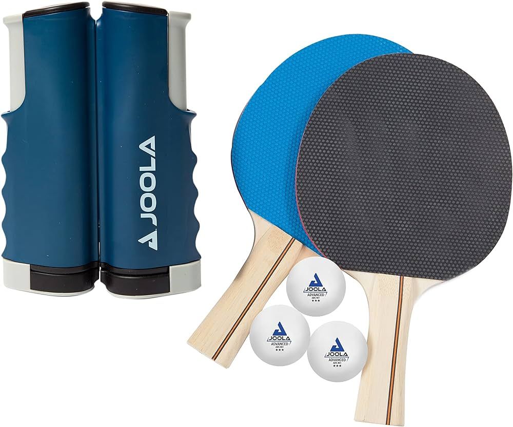 JOOLA Retractable Ping Pong Net - Ping Pong Net for Any Table - Portable Table Tennis Net and Pos... | Amazon (US)